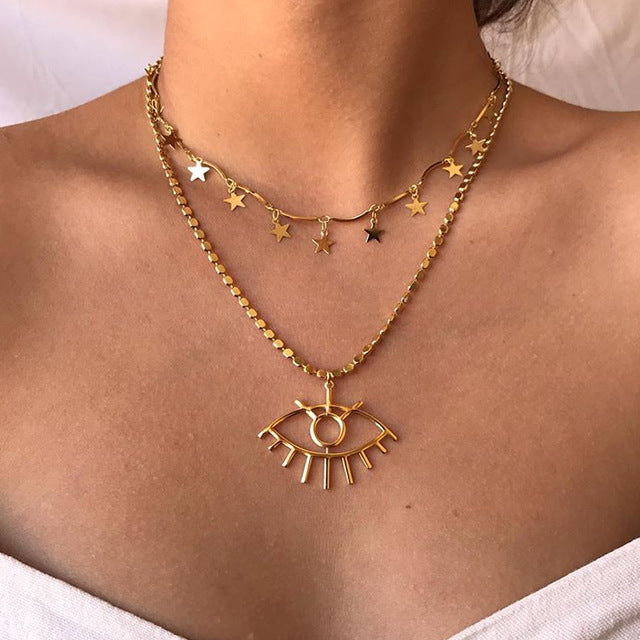 BOHO Map Necklace For Women